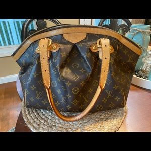 Louis Vuitton handbag.
